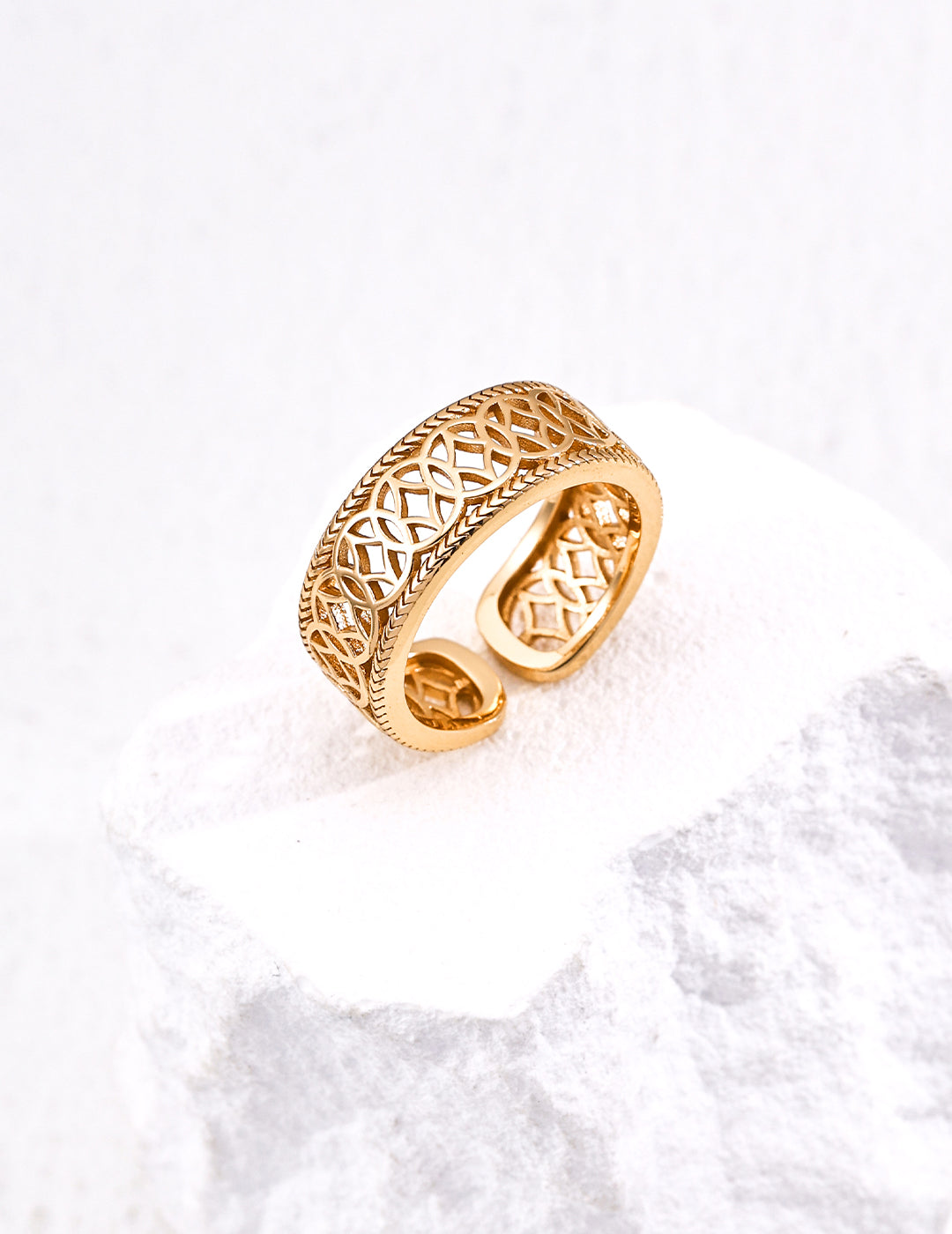 S925 Silver "Money Blessings" Adjustable Ring|Vintage Wealth