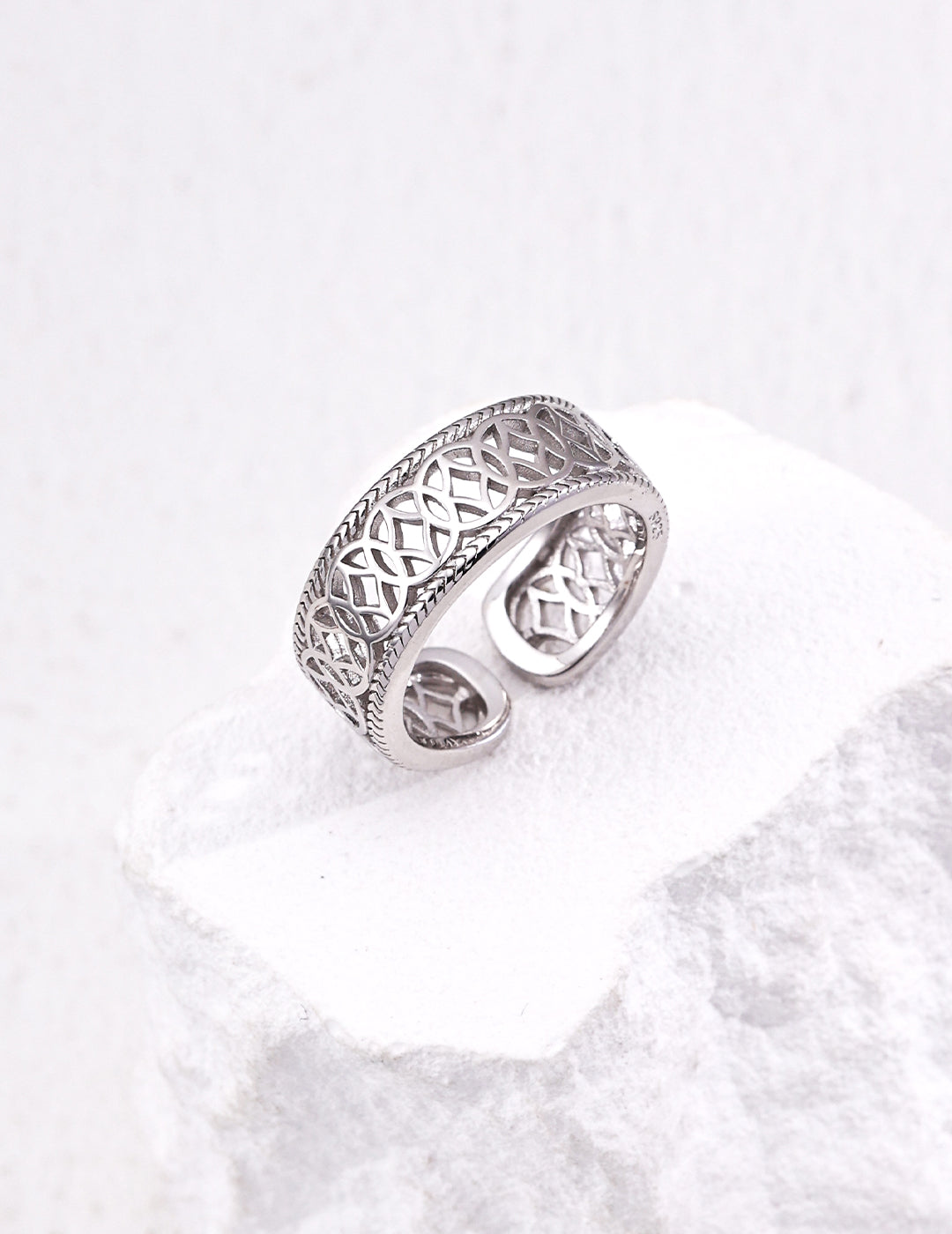 S925 Silver "Money Blessings" Adjustable Ring|Vintage Wealth