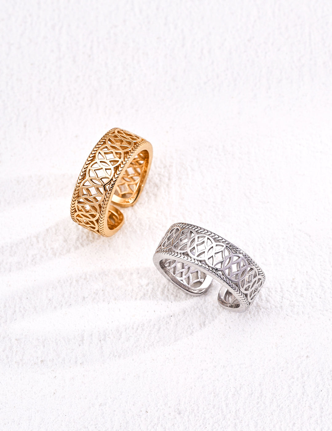 S925 Silver "Money Blessings" Adjustable Ring|Vintage Wealth