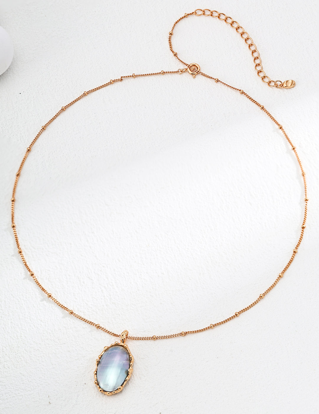 Silver Natural Pearl Necklace|Retro Gold Timeless Elegance