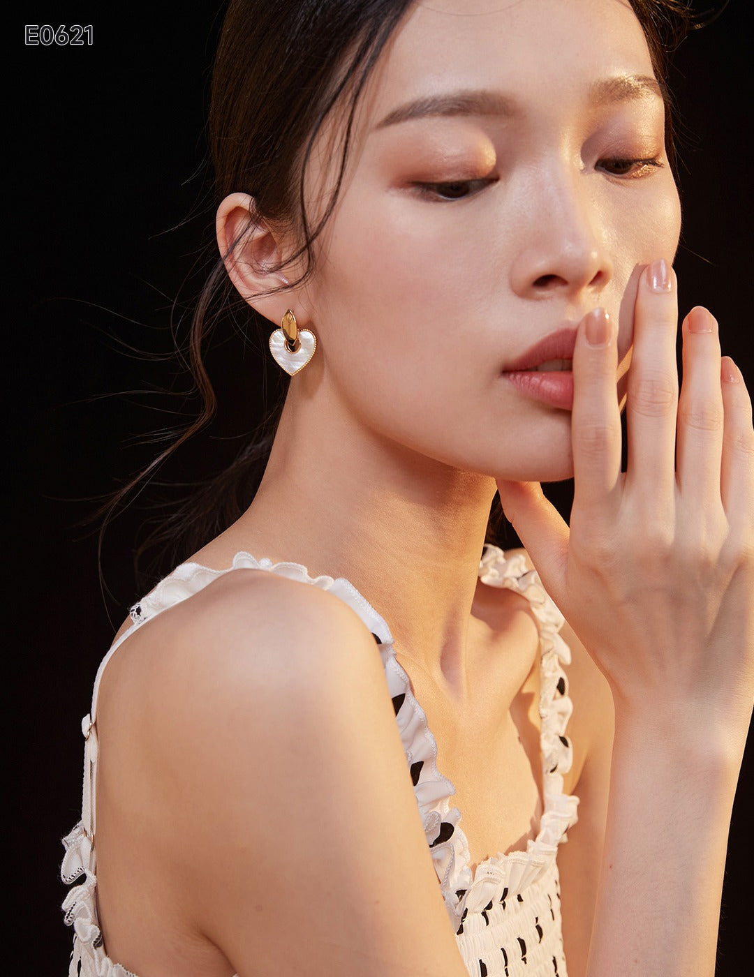 Mother of Pearl Stud Earrings|Timeless Elegance in 925 Silver