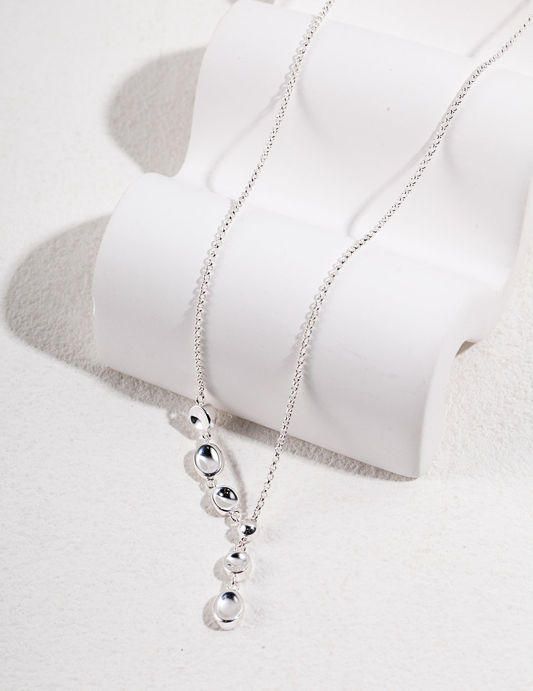 Lava Series Natural Silver Jewelry｜Molten Elegance in Earrings, Bracelet & Necklace