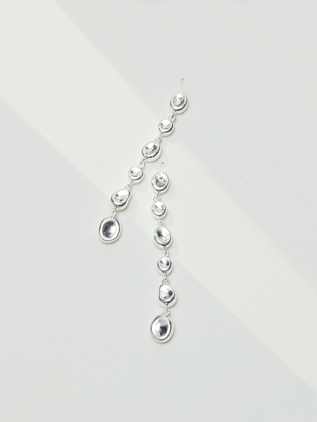 Lava Series Natural Silver Jewelry｜Molten Elegance in Earrings, Bracelet & Necklace