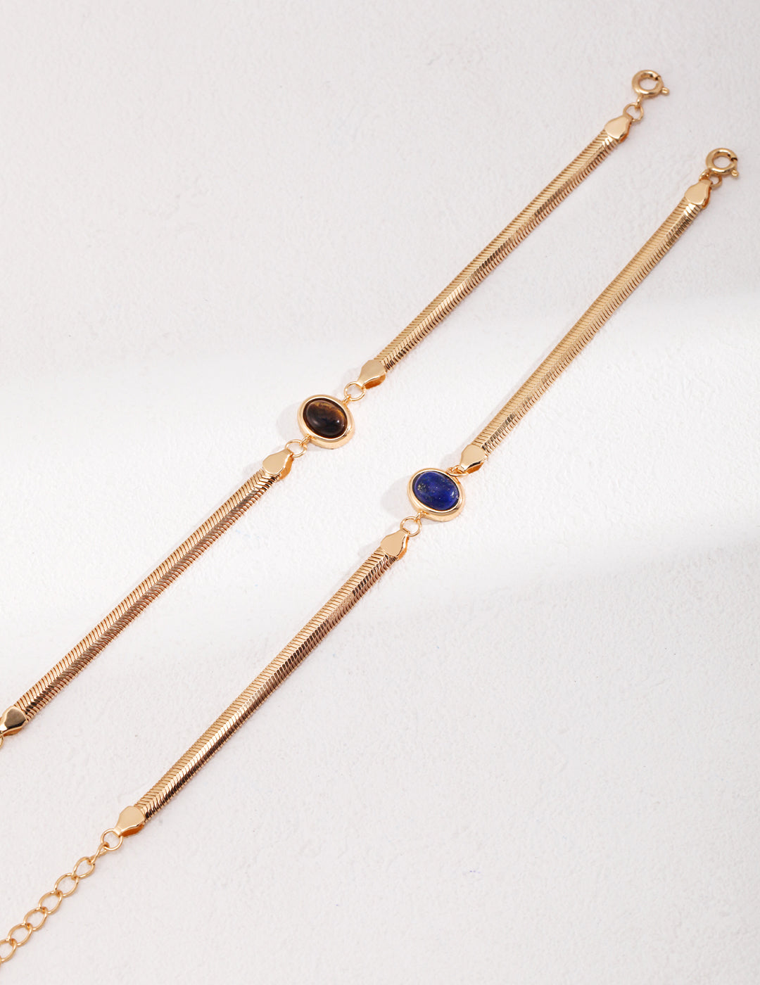 Lapis Lazuli & Tiger Eye Bracelet｜Elegant Balance & Confidence