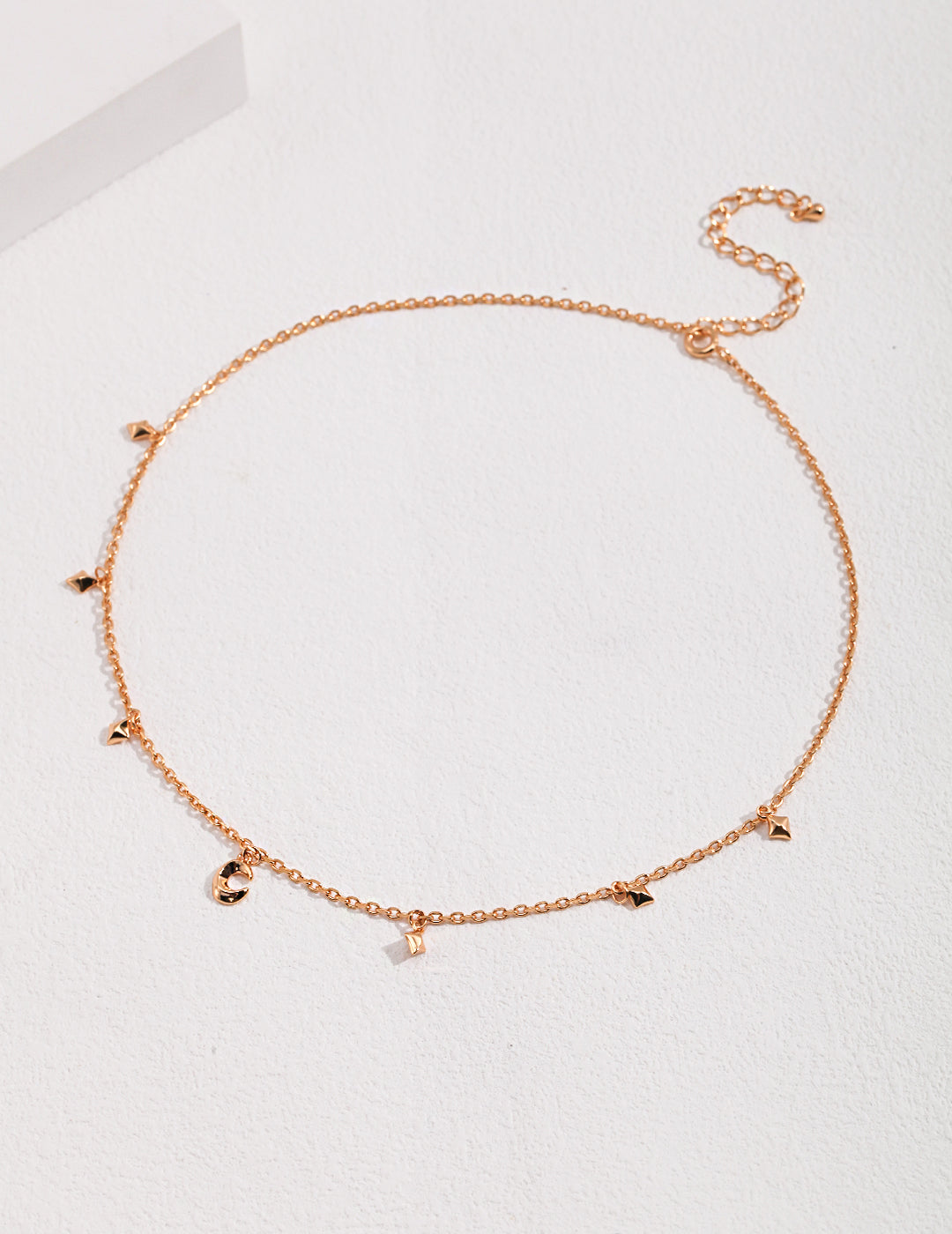 Celestial Moon & Stars Necklace｜Retro Gold & White Gold Cosmic Elegance